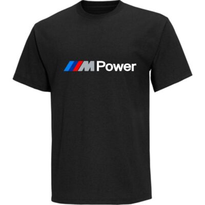 M power Black T-Shirt