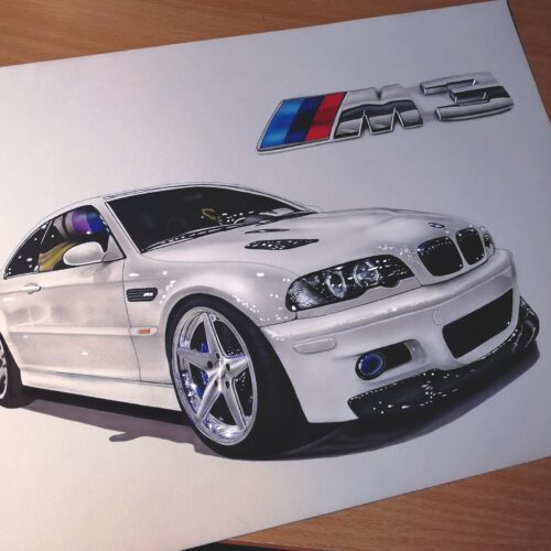 e90 M3 Poster